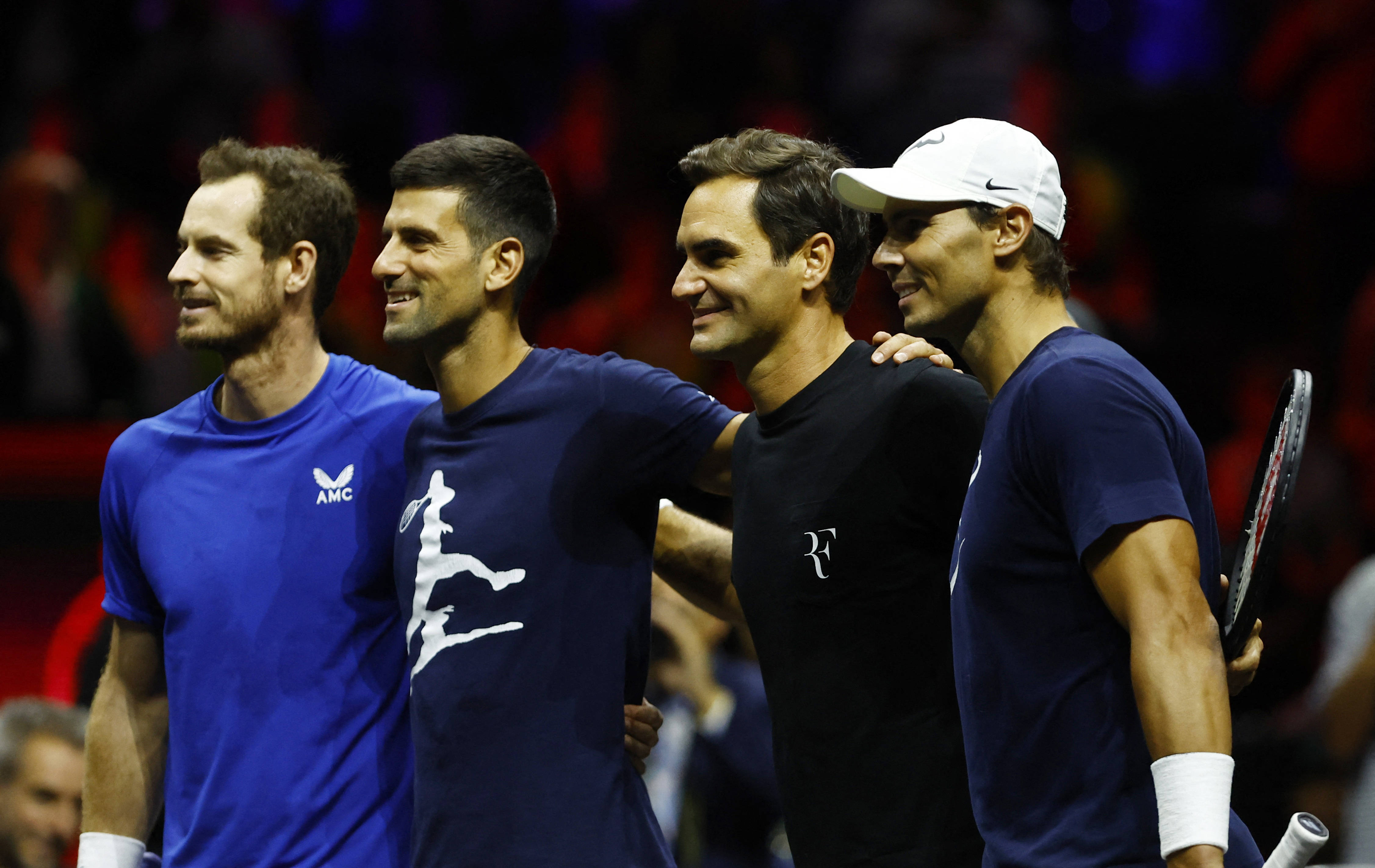 日本网球队碾压德国网球队，费德勒统治全场